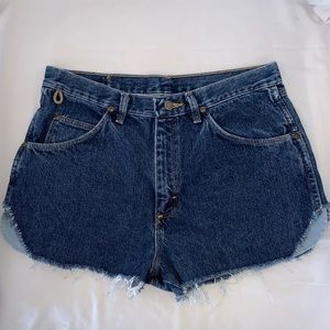Vintage Wrangler High-waisted Jean Shorts CA